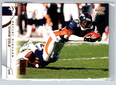 2002 Pacific #129 Chris Cole LTD #/71 F24