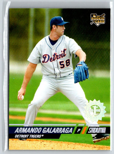 2008 Stadium Club #124 Armando Galarraga First Day Issue Retail F24