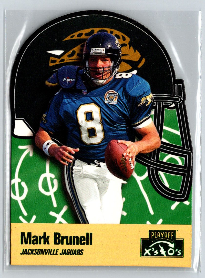 1996 Playoff Prime #176 Mark Brunell X's and O's F24