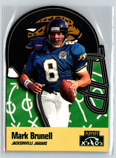 1996 Playoff Prime #176 Mark Brunell X's and O's F24