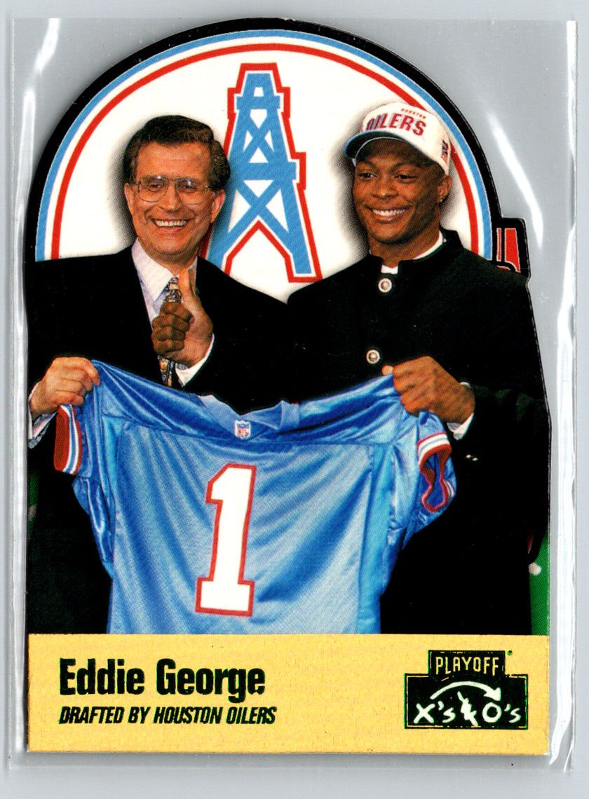 1996 Playoff Prime #167 Eddie George X's and O's F24