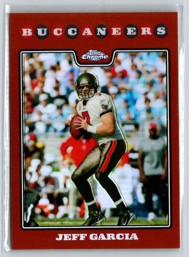 2008 Topps Chrome #TC17 Jeff Garcia Copper Refractors #/425 F25