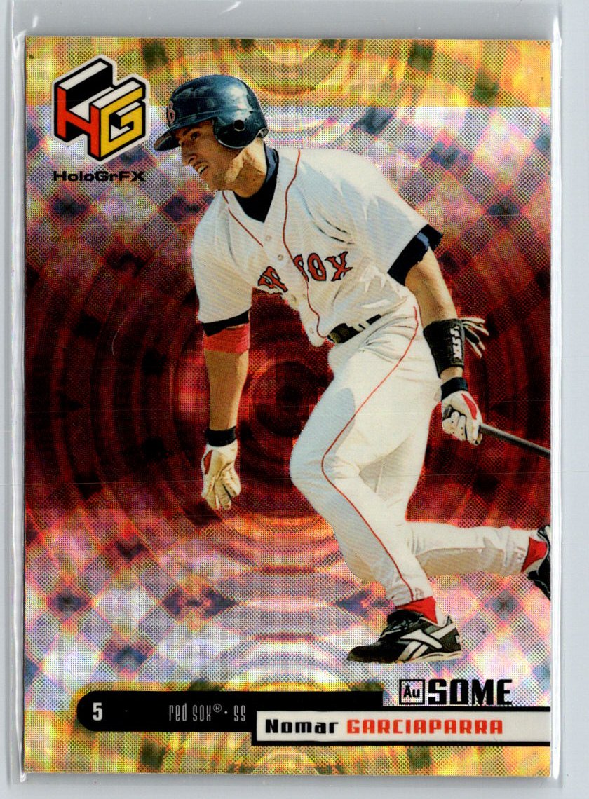 1999 Upper Deck HoloGrFX #12 Nomar Garciaparra AuSome F27