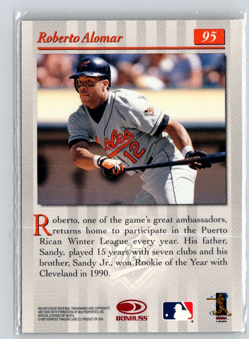 1997 Studio #95 Roberto Alomar Press Proofs Gold F27