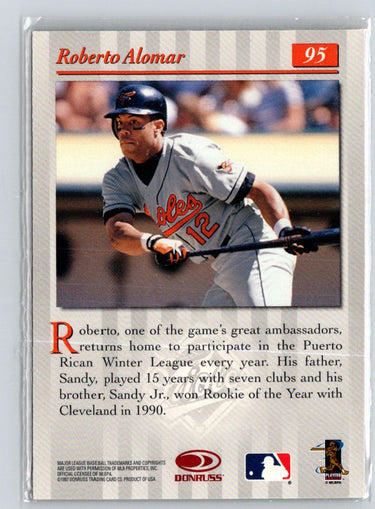 1997 Studio #95 Roberto Alomar Press Proofs Gold F27