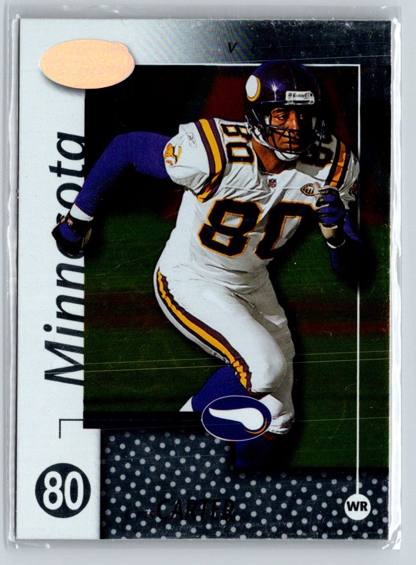 2002 Leaf Certified #48 Cris Carter Samples F28