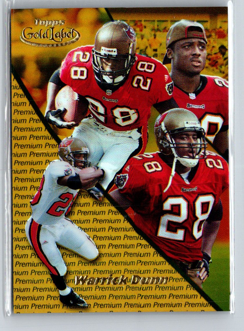 2000 Topps Gold Label #46 Warrick Dunn Premium #/1000 F29