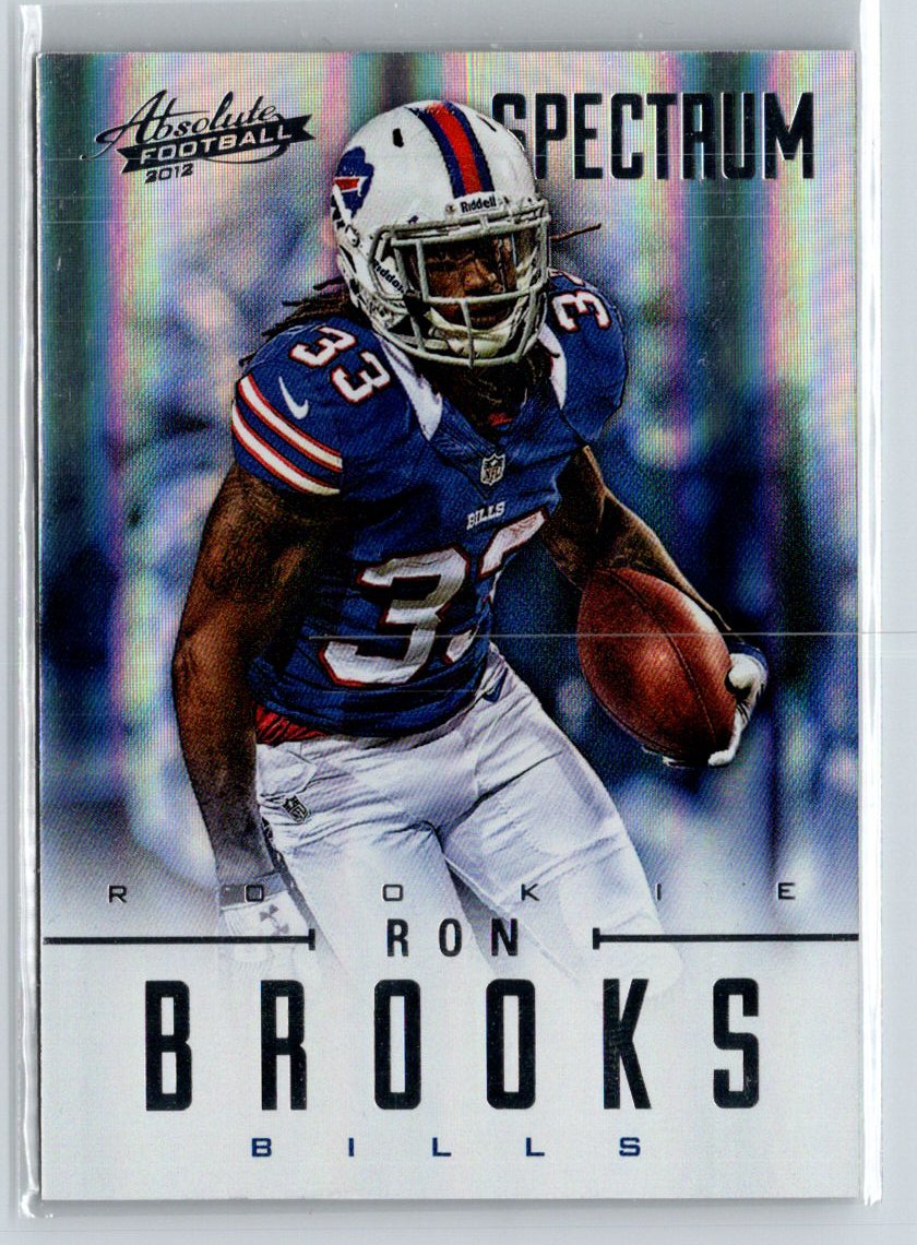2012 Panini Absolute #180 Ron Brooks Spectrum Silver #/50 F29