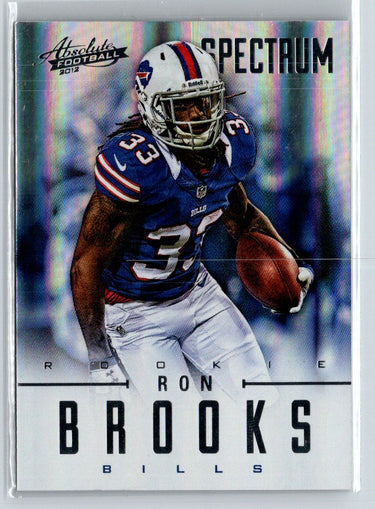2012 Panini Absolute #180 Ron Brooks Spectrum Silver #/50 F29