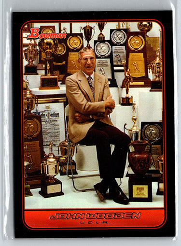 2006-07 Bowman #111 John Wooden F29