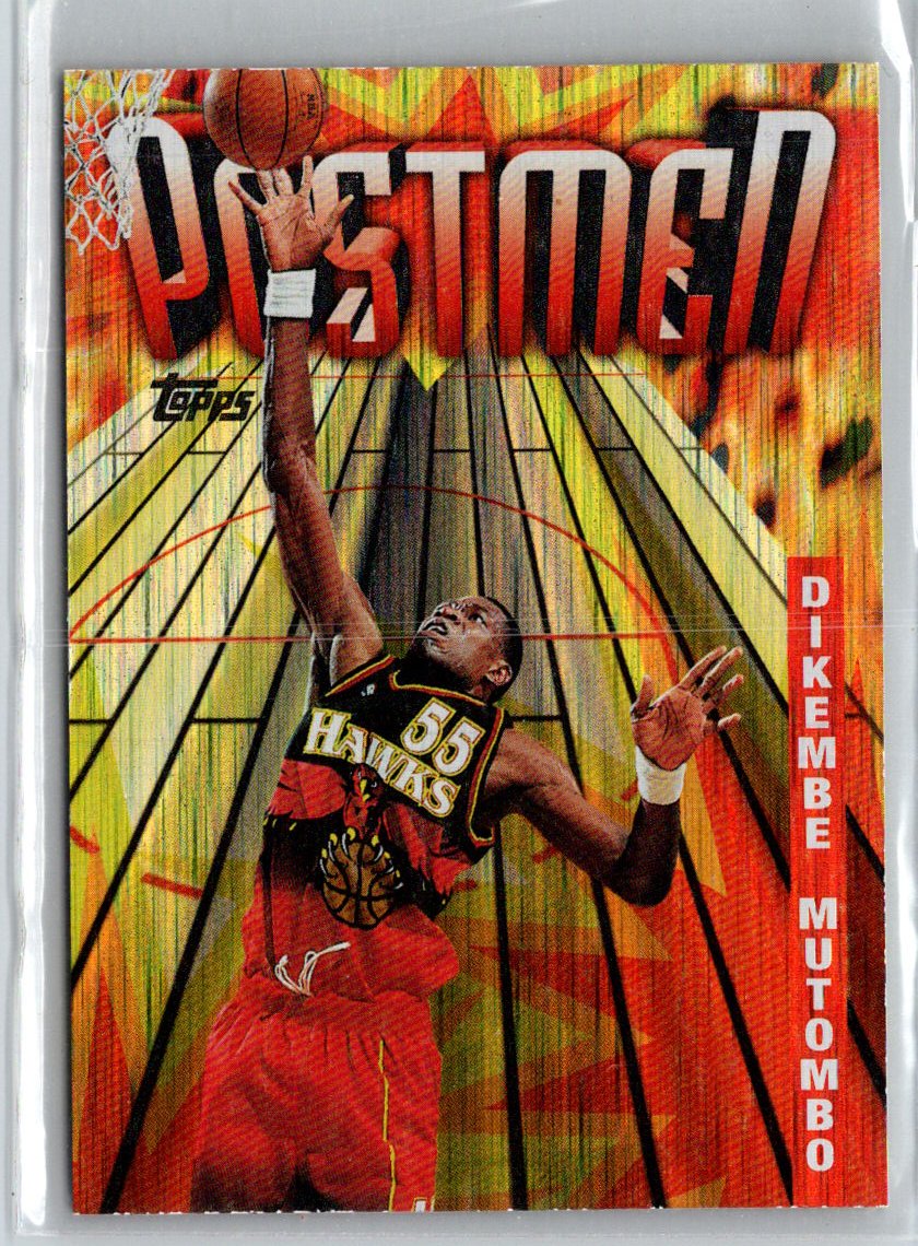 1998-99 Topps Chrome #SB24 Dikembe Mutombo Season's Best Refractors F31