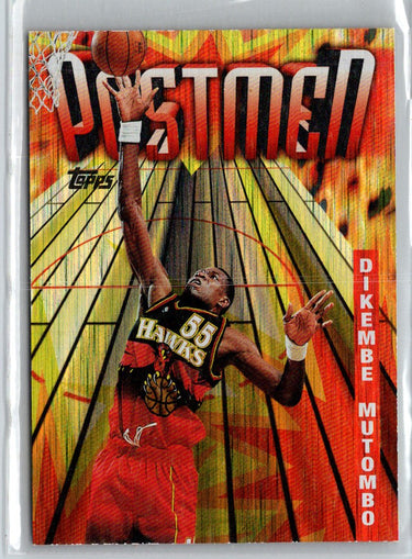 1998-99 Topps Chrome #SB24 Dikembe Mutombo Season's Best Refractors F31