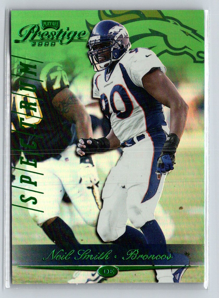 2000 Playoff Prestige #61 Neil Smith Spectrum Green #/25 F31