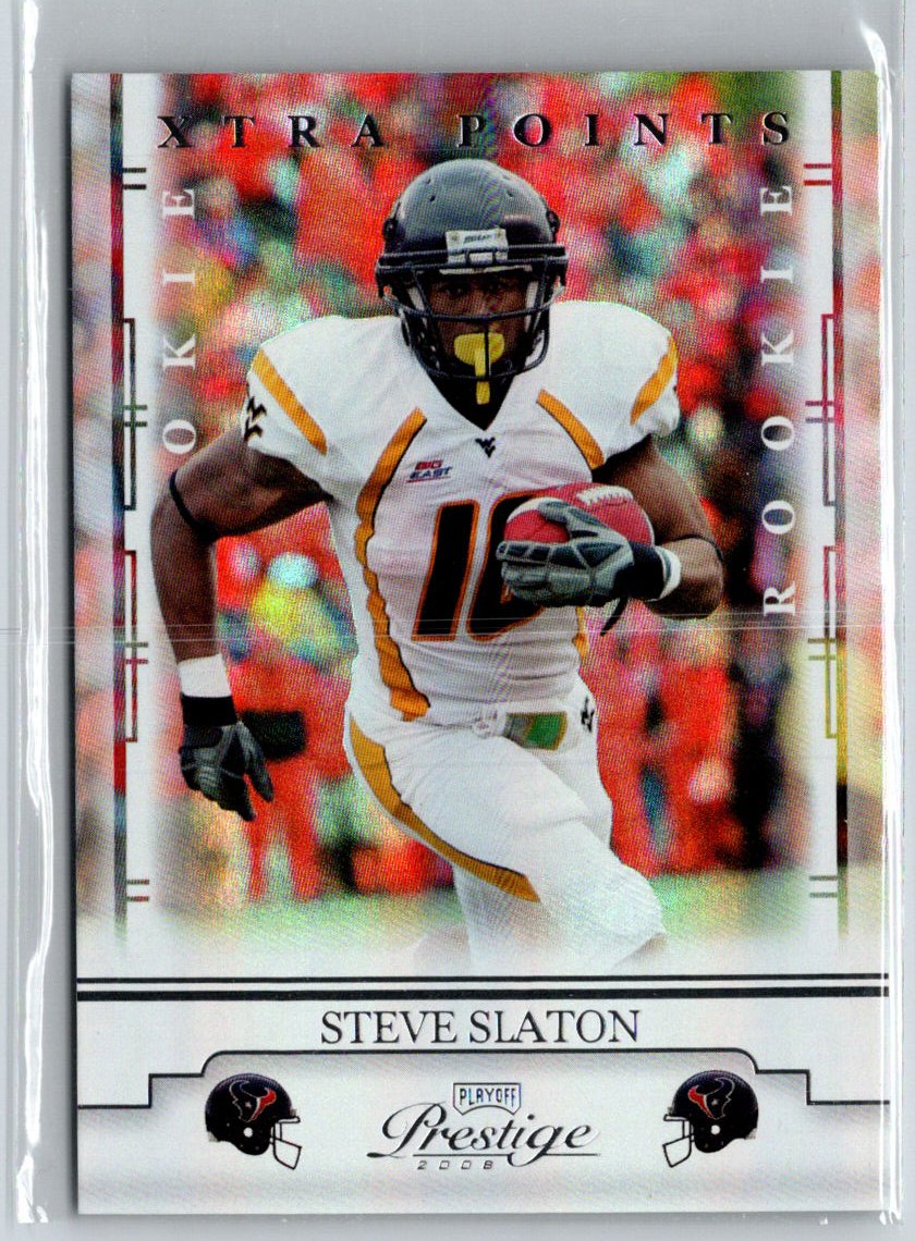 2008 Playoff Prestige #193 Steve Slaton Xtra Points #/300 F31