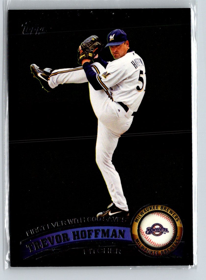 2011 Topps #71 Trevor Hoffman Black Border F32