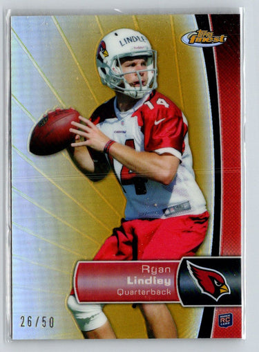 2012 Finest #105 Ryan Lindley Gold Refractors #/50 F32