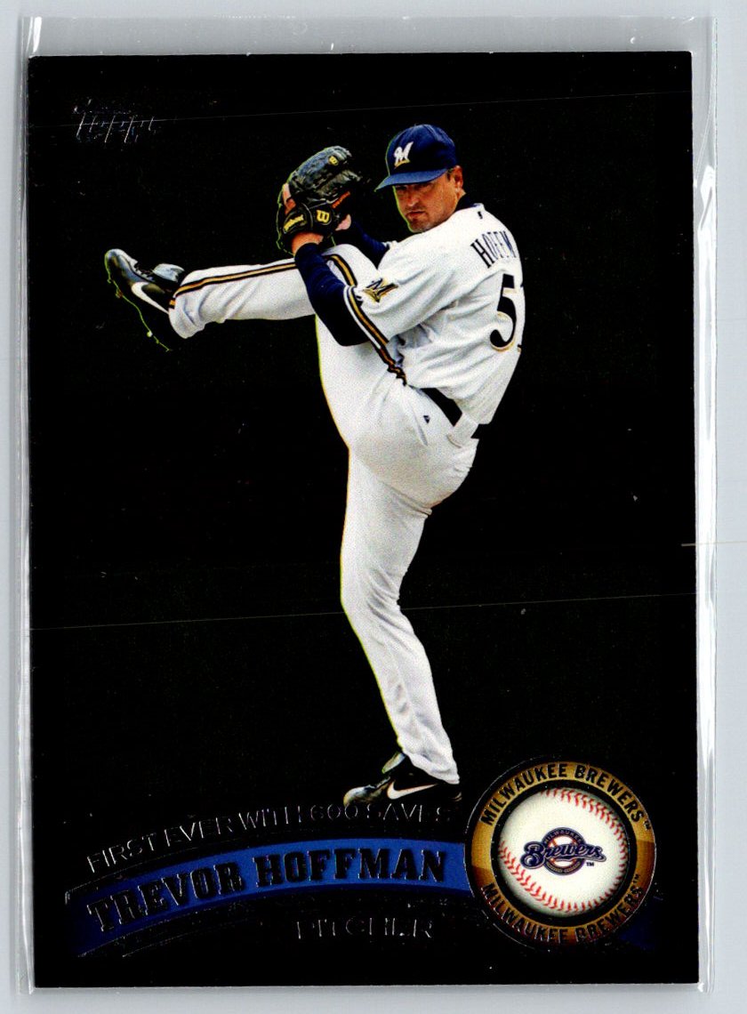 2011 Topps #71 Trevor Hoffman Black Border F34