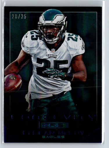 2014 Panini Rookies & Stars #69 LeSean McCoy Longevity Platinum #/25 F34