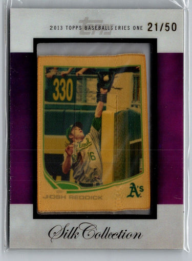 2013 Topps #NNO Josh Reddick Silk Collection #/50 F36