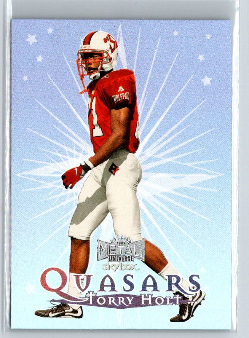 1999 SkyBox Metal Universe #5 Q Torry Holt Quasars F37
