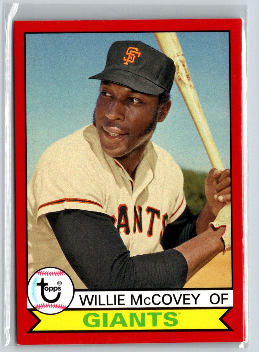2016 Topps Archives #176 Willie McCovey Red Border #/50 F37