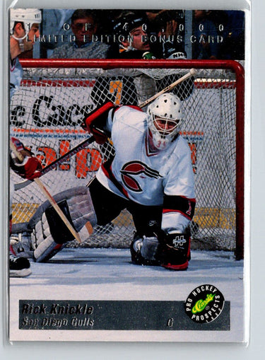 1993 Classic Pro Prospects #BC12 Rick Knickle Bonus Cards F39