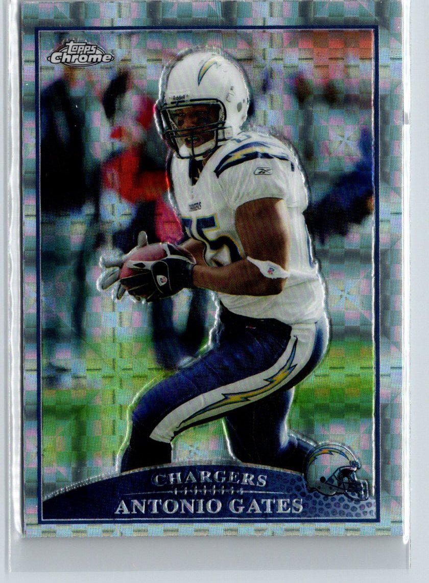 2009 Topps Chrome #TC43 Antonio Gates Xfractors F39