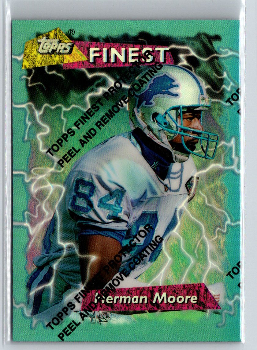 1995 Finest #268 Herman Moore Refractors F39