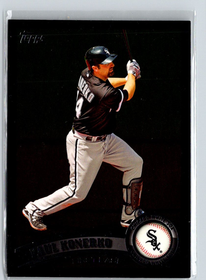 2011 Topps #93 Paul Konerko Black Border F39