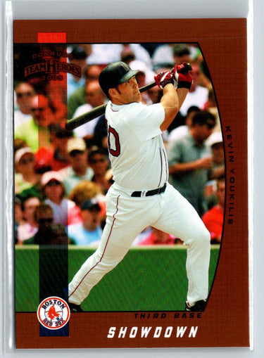 2005 Donruss Team Heroes #62 Kevin Youkilis Showdown Bronze #/100 F40