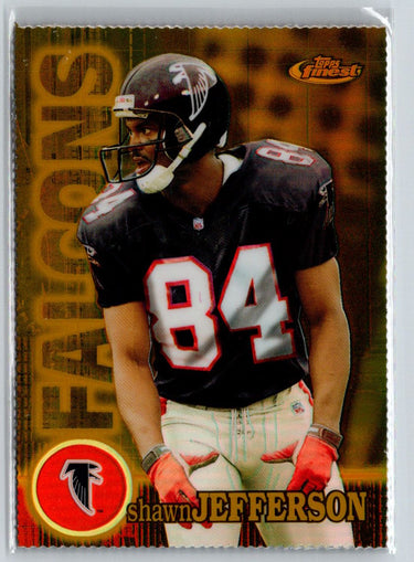 2000 Finest #12 Shawn Jefferson Gold Refractors #/300 F40