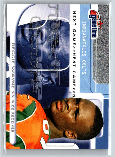 2001 Fleer Game Time #118 Reggie Wayne #/2001 F40