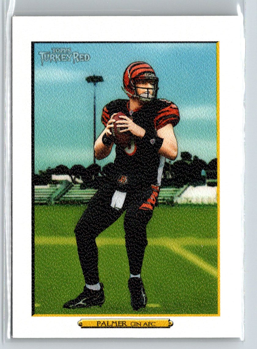 2006 Topps Turkey Red #231a Carson Palmer White Black jersey F41