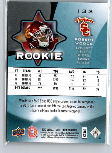 2013 Upper Deck Ultimate Collection #133 Robert Woods #/99 F42