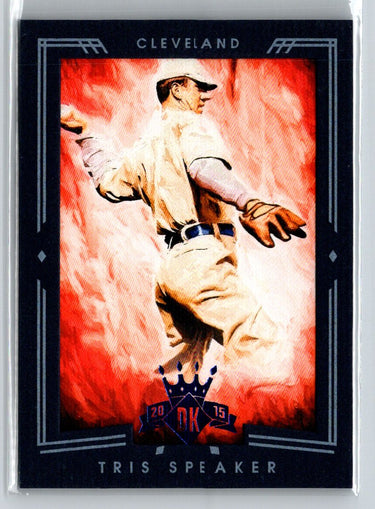 2015 Panini Diamond Kings #135 Tris Speaker Silver #/99 F42