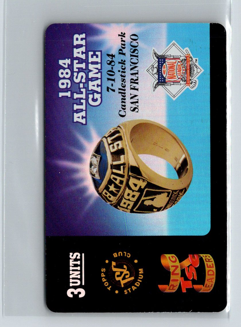 1995 Stadium Club #NNO 1994 All-Star Game Phone Cards Gold F42