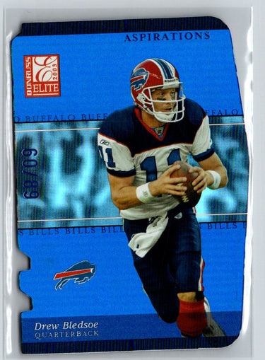 2003 Donruss Elite #4 Drew Bledsoe Aspirations #/89 F42