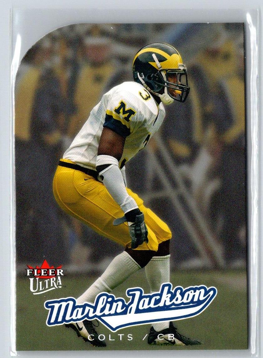 2005 Ultra #245 Marlin Jackson Platinum Medallion #/25 F42