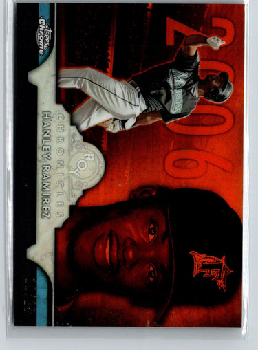 2016 Topps Chrome #ROY-HR Hanley Ramirez ROY Chronicles Orange #/25 F43