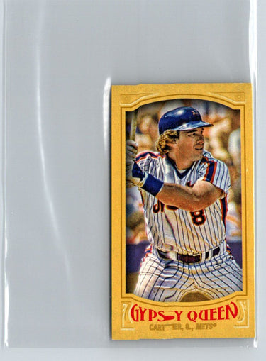 2016 Topps Gypsy Queen #320 Gary Carter Mini Gold #/50 F44