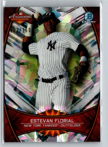 2019 Bowman Chrome #AFL-EF Estevan Florial AFL Atomic Refractor #/150 G01