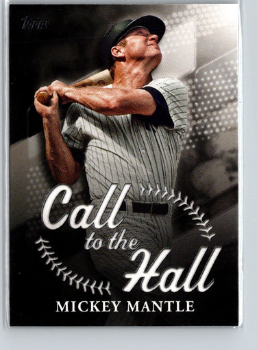 2025 Topps #CTH-15 Mickey Mantle Call to the Hall G01