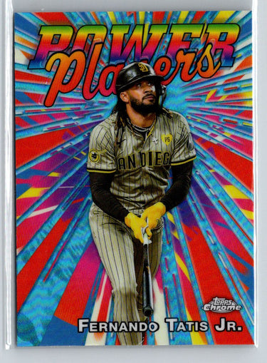 2025 Topps Chrome - Power Players #PP-17 Fernando Tatis Jr. G01