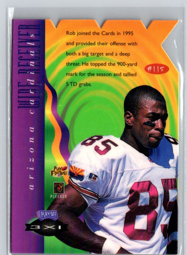 1996 Playoff Illusions #115 Rob Moore XXXI Spectralusion G02