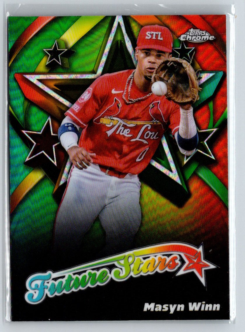2025 Topps Chrome - Future Stars #FS-14 Masyn Winn G02