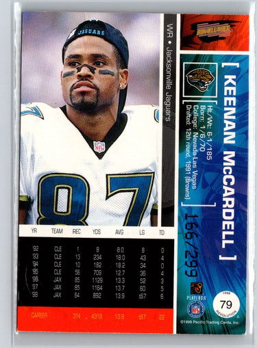 1999 Pacific Revolution #79 Keenan McCardell G03
