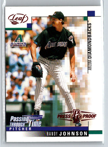 2003 Leaf #128 Randy Johnson Press Proofs Red G03