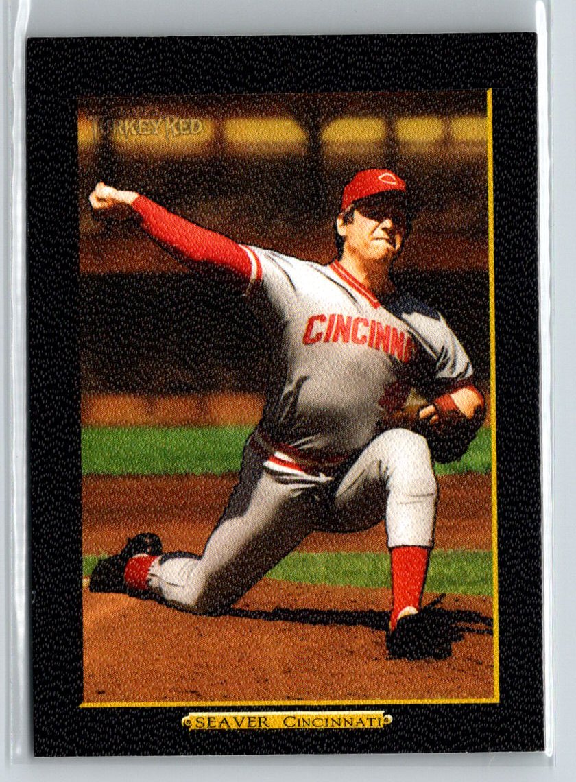 2006 Topps Turkey Red #585 Tom Seaver Black G03