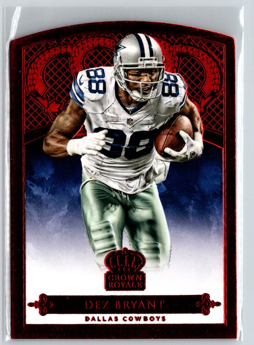 2015 Panini Crown Royale #20 Dez Bryant Retail Red #/99 G04
