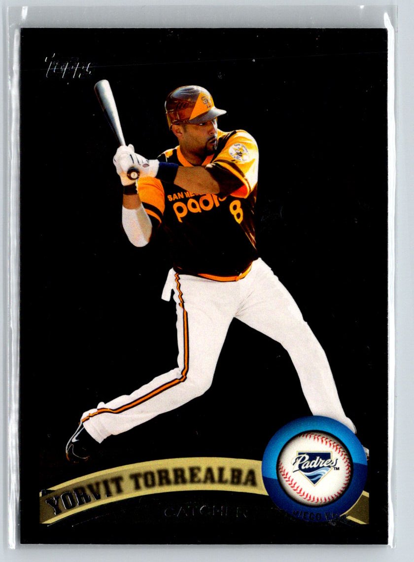 2011 Topps #64 Yorvit Torrealba Black Border G06